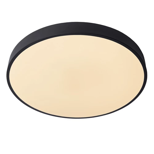 Lucide UNAR - Deckenleuchte - Ø 49,5 cm - LED 3 StepDim - 1x36W 2700K - Schwarz - detail 1